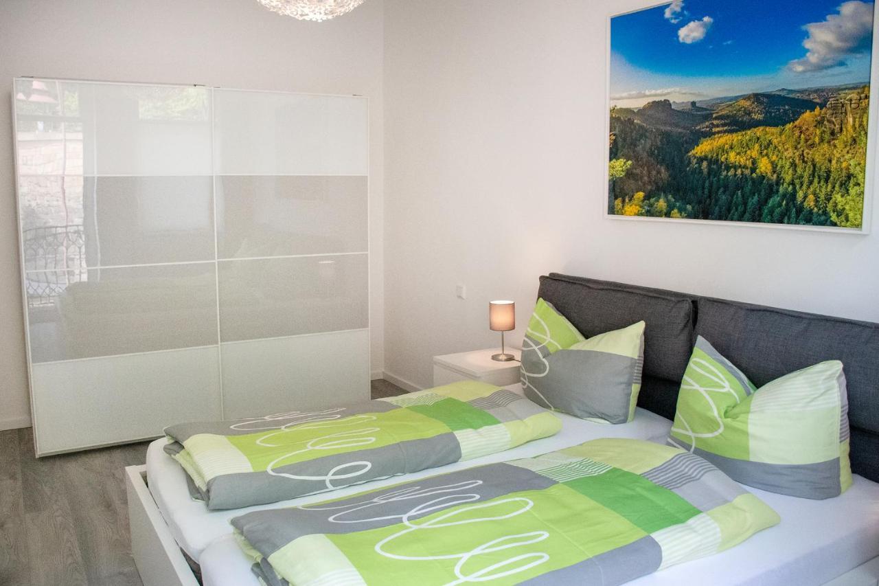 דירות באד שאנדאו Haus Wettin מראה חיצוני תמונה